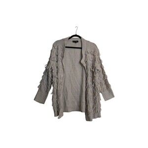 Alison Andrews XL Fringe Knit Cardigan